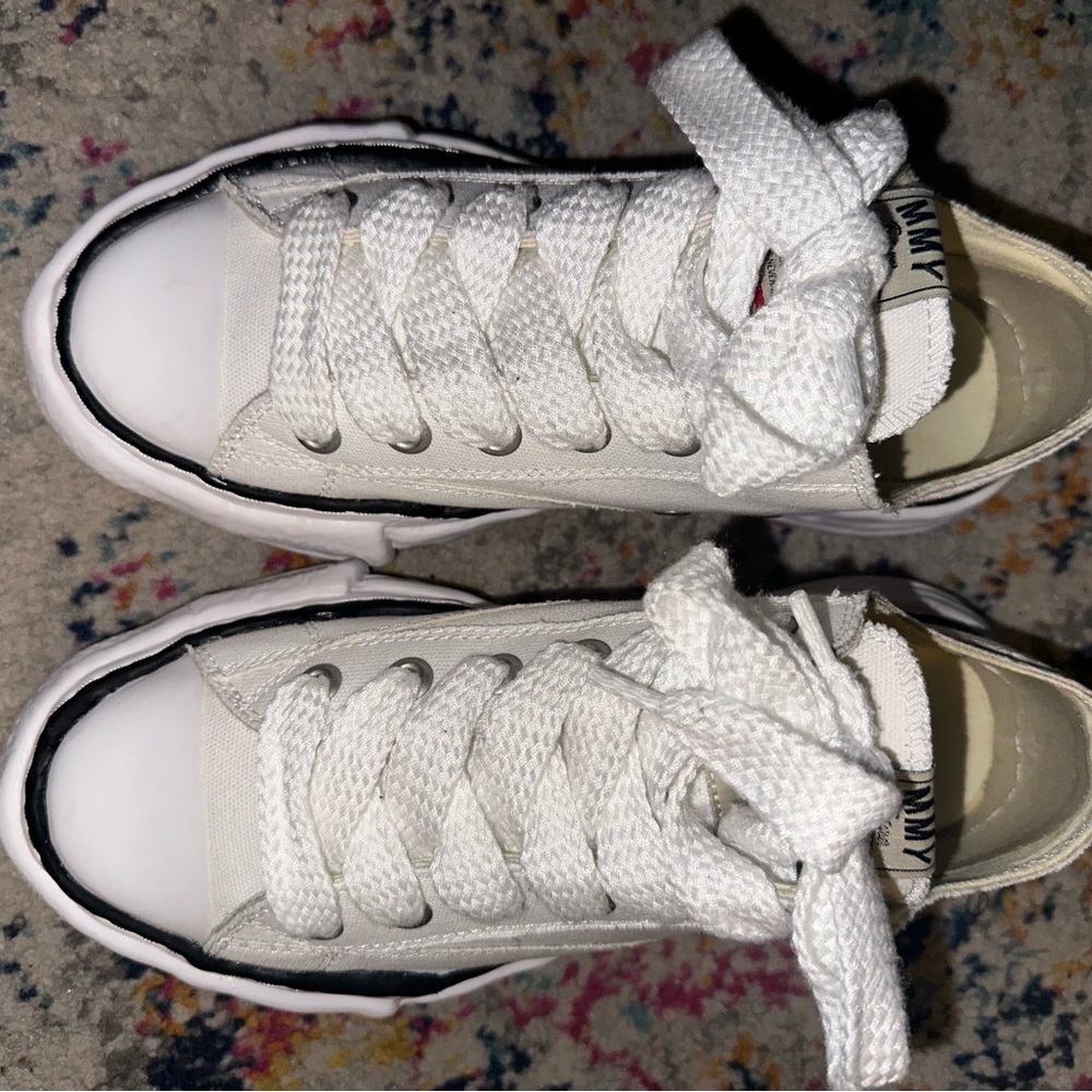 Maison Mihara Yasuhiro Peterson OG Sole Canvas Low White